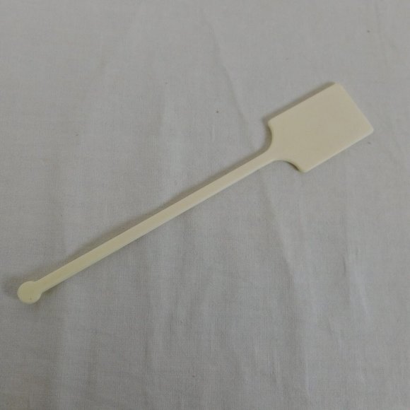 Executives Three at the Classic Set of 5 Swizzle Stir Sticks Off White Red Roman - Picture 11 of 11